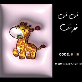 تصویر خرید آنلاین فرشینه اتاق کودک کد 8118 مخمل تُرک استُپ دار، نرم و لطیف، قابل شستشو 