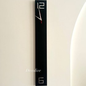 تصویر ساعت دیواری مینیمال مستطیل 