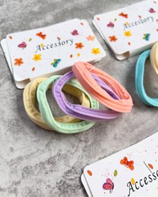 تصویر کش حوله‌ای پاستلی ۴تایی 