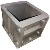 تصویر قالب نمونه گیری بتن قالب 15*15 چدنی 