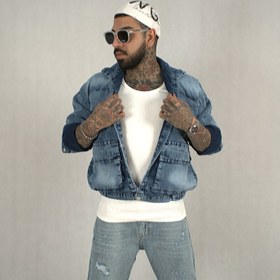 تصویر بامبر جکت جین 