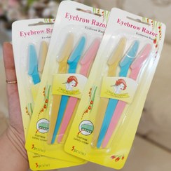 تصویر تیغ ابرو 3 تایی 