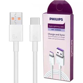 تصویر کابل شارژ Type-C فیلیپس Philips TC-USB 930 