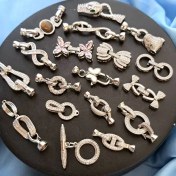 تصویر قفل دو طرفه نقره ای و قفل تی 