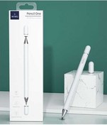 تصویر قلم تبلت مداد یک 2 از 1 تو لمس منفعل سازگار با همه دستگاه ها WIWU 