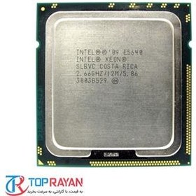 تصویر سی پی یو اینتل مدل زئون Xeon E۵۶۴۰ با فرکانس ۲.۶۶ گیگاهرتز ا Intel Xeon E5640 2.66GHz LGA1366 CPU Intel Xeon E5640 2.66GHz LGA1366 CPU