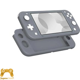 تصویر قاب سیلیکونی برای Nintendo Switch Lite - خاکستری 