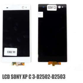 تصویر تاچ ال سی دی گوشی سونی اکسپریا Xperia C3 - سفید Touch lcd Sony Xperia c3