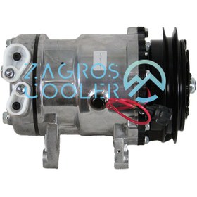 تصویر کمپرسور کولر نیسان پیکاپ برند پوکا pokka 