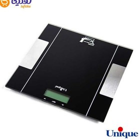 تصویر ترازوی حمام شیشه ای یونیک مدل UN-6507 UN-6507