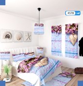 تصویر ست روتختی طرح قلب و گل برند ایپک 