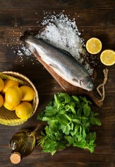 تصویر ماهی قزل آلا تازه ۲ کیلوگرم 