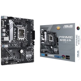 تصویر مادربرد ایسوس مدل PRIME H610M-A D4 دست دوم 