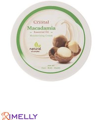 تصویر کرم مرطوب کننده کریستال مدل Macadamia حجم 200 میلی‌لیتر مرطوب کننده و آبرسان کریستال مدل Macadamia رطوبت رسان