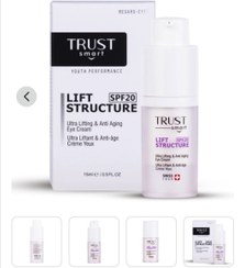 تصویر کرم تخصصی صورت، لیفت، ضدچروک دور چشم تراست اسمارت 