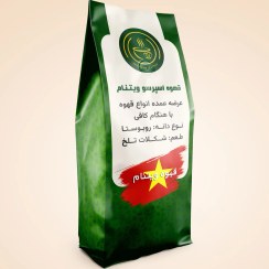 تصویر دانه قهوه ویتنام روبوستا ۱ کیلوگرم 