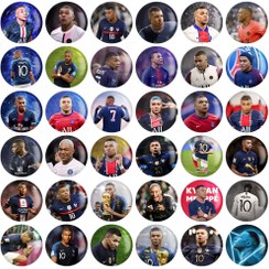 تصویر پیکسل بزرگ کیلیان امباپه (Kylian Mbappe) 