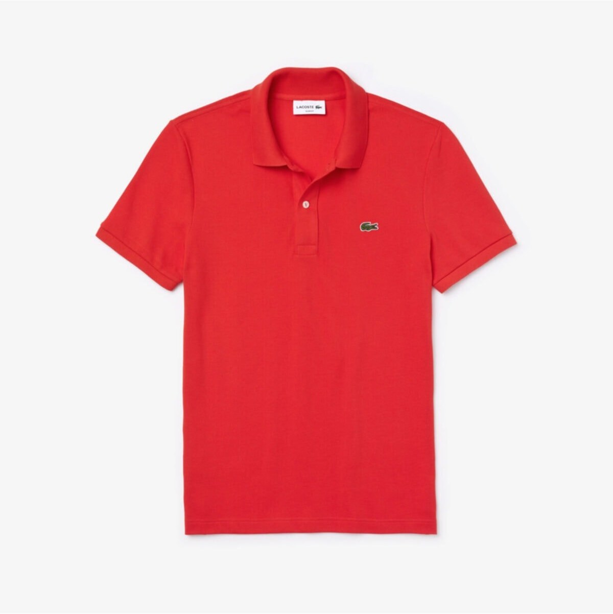 Lacoste Slim Fit Red Polo PH4012