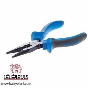 تصویر انبر دم باریک نووا مدل NTP-8008 سایز 6 اینچ Nova NTP-8008 Long Nose Pliers 6 Inch