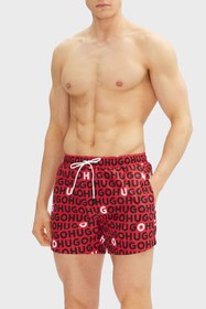 تصویر شورت شنا مردانه هوگو فاق نرمال طرح دار | HUGO 50535412 612 