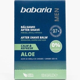 تصویر بالم افتر شیو باباریا 100میل|Babaria Aloe After Shave balm 