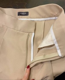 تصویر شلوار کرپ لاین - سفید / ۳۸ Line