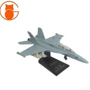 تصویر ماکت فلزی هواپیما جنگنده اف 18 ( F/A-18 Hornet ) برند مایستو با مقیاس 1:87 