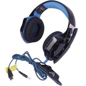 تصویر هدست گیمینگ سیمی هیسکا (HISKA) مدل GHR-01 ا HISKA Gaming wired Headset model GHR-1 HISKA Gaming wired Headset model GHR-1