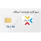 تصویر سیم کارت ۴G آسیاتک بستر ایرانسل 
