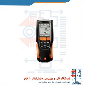 تصویر آنالایزر گاز احتراقی O2 CO CO2 دودکش تستو مدل TESTO 310 Combustion Analyzer 05633100 TESTO 310