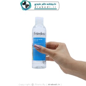 تصویر محلول پاک کننده آرایش صورت و چشم فریدن 200 میلی لیتر Frieden Micellar Water For Face And Eyes 200 ml