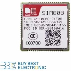 تصویر ماژول GPS,GPRS,GSM SIM808 