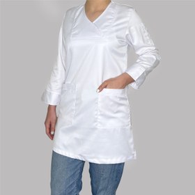 تصویر تونیک سفید زنانه Womens tunic