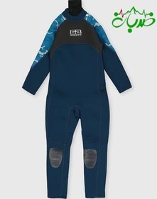 تصویر ( وتسوت ) لباس غواصی و ورزش های آبی۳ میل Banana Bite بچگانه تمام تنه - ۷ تا ۸ سال Neoprene wetsuit 3mm