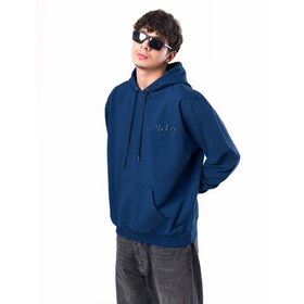 تصویر هودی آبی نفتی زیگ zig مدل basic comfort کد362 