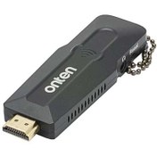 تصویر دانگل HDMI بی سیم اونتن مدل OTN-7573Q Onten OTN-7573Q Airplay HD Wireless On Screen Device