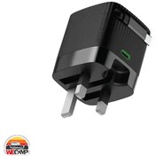 تصویر شارژر دیواری گرین مدل GN65WPDGN ظرفیت ۶۵ وات با کابل جمع‌شونده 