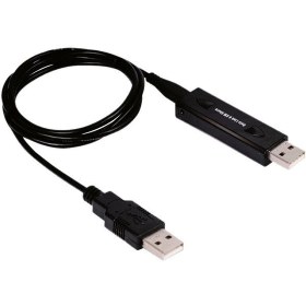 تصویر کابل لینک 2.0 USB برد دار با قابلیت انتقال داده و اشتراک گذاری KM 