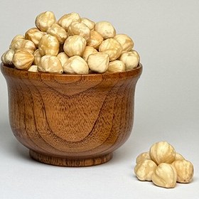 تصویر مغز فندق سفید خارجی 