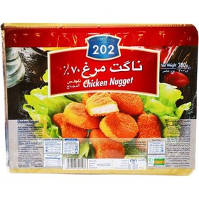 تصویر 202ناگت مرغ 70%300گرم 