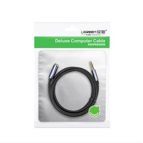 تصویر کابل افزایش طول صدا استریو 3.5 میلی متر TRRS یوگرین AV118 Ugreen Av118 3.5mm Stereo HeadPhone Extension Cable 2m