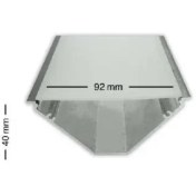 تصویر پروفیل لاینر کنجی تک لاین کد 16 سایز ۳ متر 