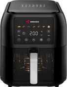 تصویر سرخ کن بدون  روغن مباشی مدل ME-AF956 ظرفیت ۸ لیتری Mebashi ME-AF956 Air Fryer 8L