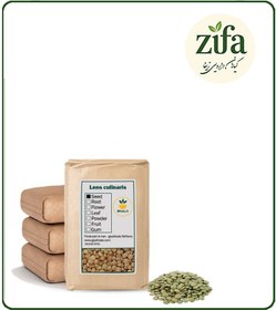 تصویر عدس خشک فله 