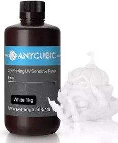 تصویر رزین مدلسازی پرینتر سه بعدی 1kg - مدل Anycubic UV Basic Resin 