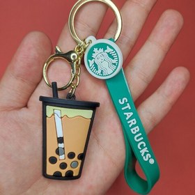 تصویر جاکلیدی سیلیکونی مدل قهوه استارباکس 