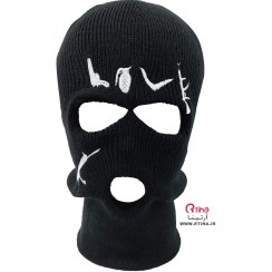 تصویر کلاه فیس ماسک گنگستری طرح لاو 