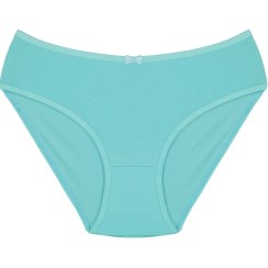 تصویر شورت زنانه ژولانیک مدل اسلیپ رنگ فیروزه ای کد P123 کالکشن فیرا 