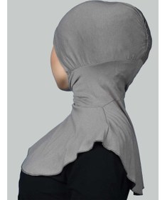 تصویر روسری زنانه آل‌توبه با یقه گردنی کاربردی - بونی ورزشی - خاکستری برند altobeh Al-Tobeh Women's Hijab Practical Neck Collar Hijab - Sports Bonnet - Gray