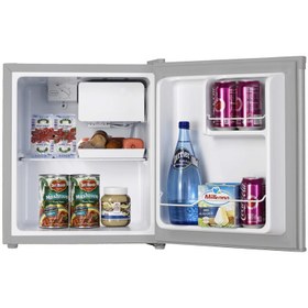 تصویر یخچال هتلی 60 لیتر نقره ای هایسنس RR60D4AGN Hisense RR60D4AGN Single Door 6OL SLIVER REFRIGERATOR